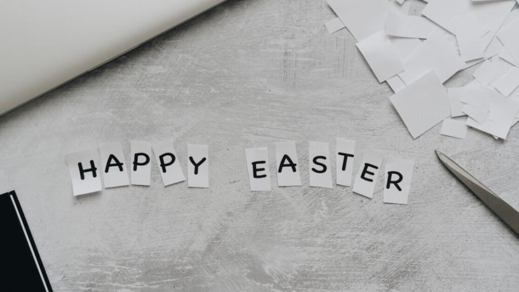 Namensschild Ostern kostenlos – PDF zum Ausdrucken